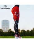 NADANBAO 2019 kobiety legginsy w kształcie serca w kształcie serca druk cyfrowy Patchwork Fitness Legging Push Up treningu Plus 