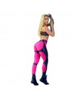 Fitness serce Hip drukuj kobiety Push Up legginsy 2018 nowych kobiet klub Fitness odzież sportowa trening drukuj legginsy