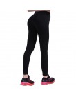 CHRLEISURE kobiet Fitness legginsy w kształcie litery V Legging Patchwork legginsy Fitness spodnie damskie Slim treningu Jegging