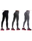 CHRLEISURE kobiet Fitness legginsy w kształcie litery V Legging Patchwork legginsy Fitness spodnie damskie Slim treningu Jegging