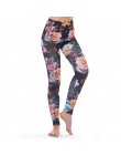 KYKU marka Unicorn legginsy damskie legginsy Fitness Legging seksowne spodnie wysoka talia Push Up błyszczące 3d drukowane Rainb