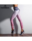 NADANBAO 2019 kobiet legginsy Mandala kwiat Digital Print Slim różowy kobieta Fitness legginsy Workout Plus Size wysokiej talii 