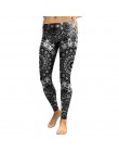 NADANBAO 2019 kobiet legginsy Mandala kwiat Digital Print Slim różowy kobieta Fitness legginsy Workout Plus Size wysokiej talii 