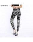 30 kolor 2019 kamuflaż drukowanie elastyczność legginsy zielony/niebieski/szary kamuflaż Fitness Pant leginsy Casual Legging dla