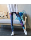 30 kolor 2019 kamuflaż drukowanie elastyczność legginsy zielony/niebieski/szary kamuflaż Fitness Pant leginsy Casual Legging dla
