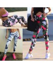 Hurtownie 3d cyfrowe drukowane geometryczne fitness legginsy dla kobiet 2019 moda Skinny Push Up spodnie Stretch legginsy