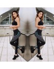 Kaminsky nowa kobieta fitness legginsy światła wysokiej elastyczna połysk legginsy treningu Slim Fit spodnie damskie czarne spod