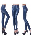 YGYEEG ze sztucznej skóry legginsy z wysokim stanem nowa moda damska Sexy Skinny wysoka elastyczność legginsy spodnie S/M/L/ XL/