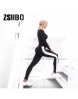 Kobiety legging do kolan nowa modne legginsy kobiety wysokiej talii Patchwork legginsy Damen z dzianiny Fitness czarny Leggsings