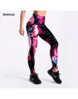 Odzież sportowa elastyczne legginsy damskie dziewczęce młodzieżowe na trening jogging siłownię spacer