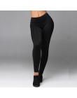 Wysokiej jakości kobiety ciepłe legginsy skórzane czarna siatka Splice Fitness nowe legginsy dziewczyny zima Legginsg dla kobiet
