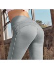 CHRLEISURE moda fitness legginsy kobiety Push Up legginsy stałe Patchwork legginsy Mujer 2 kolor