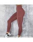 CHRLEISURE kobiety siateczkowa kieszeń fitness legginsy wysokiej talii Legging Femme Mesh Patchwork legginsy treningowe Feminina