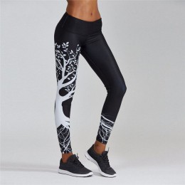 JAYCOSIN Sexy Fitness legginsy projektant legginsy Patchwork legginsy kobieta Fitness moda kolor bloku Mesh Insert Legging