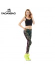 NADANBAO wholelsales nowe mody kobiet legginsy 3D drukowane kolor leginsy fluorescencji rentgenowskiej legginsy spodnie legging 