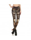 [You're My Secret] Fashion Design Steampunk kobiety spodnie Star Wars legginsy wysoka talia biegów mechaniczna 3d druku legginsy