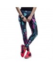 NADANBAO wholelsales nowe mody kobiet legginsy 3D drukowane kolor leginsy fluorescencji rentgenowskiej legginsy spodnie legging 