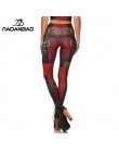 NADANBAO nowa moda kobiety legginsy Super HERO Deadpool legginsy drukowane legging dla kobieta spodnie