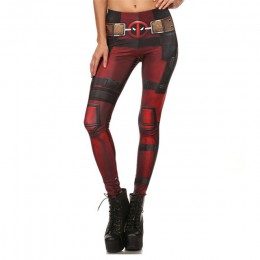 NADANBAO nowa moda kobiety legginsy Super HERO Deadpool legginsy drukowane legging dla kobieta spodnie