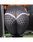 [You're My Secret] 2019 nowych moda o strukturze plastra miodu czaszki legginsy sportowe dla kobiet wysokiej jakości Dot Fitness