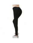 Spróbuj w BN Sexy legginsy kobiety Sexy Hip biustonosze push up Legging Jegging Gothic legginsy Jeggings leginsy