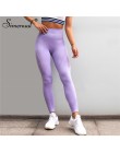 Simenual poliamid push up legginsy dla kobiet otwory wysoka talia fitness legging odzież sportowa slim moda budowy ciała jegging