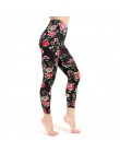 Trening legginsy damskie poliester wysokiej talii kostki długość spodnie Patchwork Push Up kobiet Legging Slim Skinny legginsy s