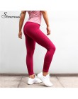 Simenual poliamid push up legginsy dla kobiet otwory wysoka talia fitness legging odzież sportowa slim moda budowy ciała jegging