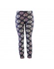 Trening legginsy damskie poliester wysokiej talii kostki długość spodnie Patchwork Push Up kobiet Legging Slim Skinny legginsy s