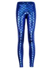 Wholelsales lato w stylu kobiet skala legginsy 12 kolorów S-XL rozmiar symulacja syrenka seksowne spodnie druk cyfrowy kolorowe 