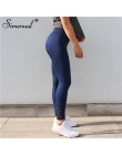 Simenual wysoka talia push up legginsy fitness kobiety odzież sportowa otwory jeggings athleisure budowy ciała legginsy sexy