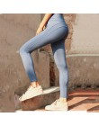 NORMOV centrum Push Up legginsy kobiet treningowe legginsy Activewear wysoka talia legginsy kobiet oddychająca Patchwork Jegging