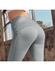 NORMOV centrum Push Up legginsy kobiet treningowe legginsy Activewear wysoka talia legginsy kobiet oddychająca Patchwork Jegging