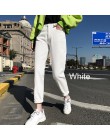 100% bawełna biały dżinsy dla kobiet wysokiej talii Harem mama dżinsy wiosna 2019 nowy plus rozmiar czarny kobiety dżinsy denim 