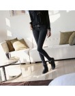 Jeansy damskie na wiosnę 2019 czarny Jeansy ze streczem nowych kobiet koreański stretch dopasowane dżinsy spodnie stóp