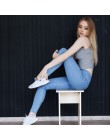 Gorąca sprzedaży wysokiej talii dżinsy damskie dżinsy rurki Femme Stretch damskie dżinsy Slim Lift Hip spodnie jeansowe spodnie 