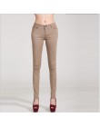 HEE GRAND damskie spodnie w 2019 dżinsy rurki damskie spodnie w połowie talii pełnej długości na zamek błyskawiczny Stretch Skin