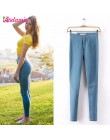 Gorąca sprzedaż Push Up dżinsy kobieta ołówek spodnie w stylu Vintage wysoka talia Jeans kobiety na co dzień Stretch Skinny Jean
