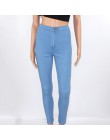 Gorąca sprzedaży wysokiej talii dżinsy damskie dżinsy rurki Femme Stretch damskie dżinsy Slim Lift Hip spodnie jeansowe spodnie 