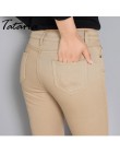 Skinny kobiet ciepłe dżinsy dla kobiety Plus rozmiar cukierki kolor grube aksamitne ciepłe zimowe dżinsy kobiet Jeansy ze strecz