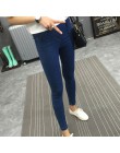 BIVIGAOS podstawowe Skinny damskie dżinsy kostki ołówkowe spodnie Slim elastyczne spodnie jeansowe Jean legginsy kobiece dżinsy 