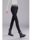 Nowe dżinsy dla kobiet Plus rozmiar 26-40 na co dzień spodnie wysokiej talii dżinsy spodnie ołówkowe z elastyczną talią moda spo