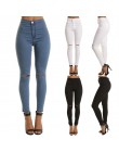 NIBESSER wysokiej talii na co dzień Skinny Jeans dla kobiet otwór w stylu Vintage dziewczyny Slim zgrywanie Denim ołówek spodnie