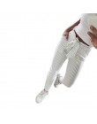 2018 nowe paski OL szyfonu wysokiej talii spodnie harem kobiet stringyselvedge lato styl na co dzień spodnie damskie spodnie