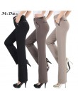 Damskie spodnie proste spodnie wysokiej talii na co dzień pantalon femme calca feminina khaki beżowy czerwony niebieski duży plu