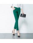 S-4XL duży rozmiar kobiet OL ołówek spodnie 201 New Arrival eleganckie panie urząd pracy spodnie elastyczne spodnie na co dzień 