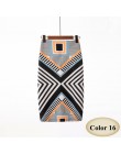 Moda wiosna lato styl spódnica ołówkowa kobiet wysokiej talii zielone spódnice w stylu Vintage elegancki Bodycon kwiatowy Print 