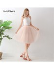 Gothic 5 warstw 65 cm Mix kolorów Tutu Tulle spódnica kobiety Streetwear wysokiej talii plisowane spódnice midi spudniczki jupit