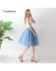 Gothic 5 warstw 65 cm Mix kolorów Tutu Tulle spódnica kobiety Streetwear wysokiej talii plisowane spódnice midi spudniczki jupit