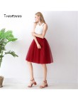 Gothic 5 warstw 65 cm Mix kolorów Tutu Tulle spódnica kobiety Streetwear wysokiej talii plisowane spódnice midi spudniczki jupit